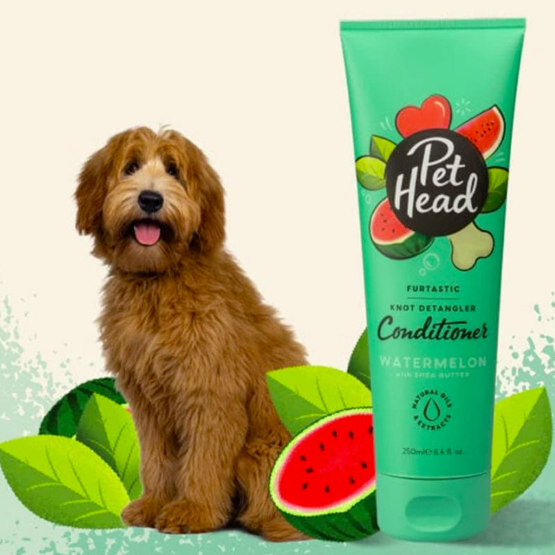 Pet Head Furtastic Knot Detangler Conditioner – Watermelon with Shea Butter