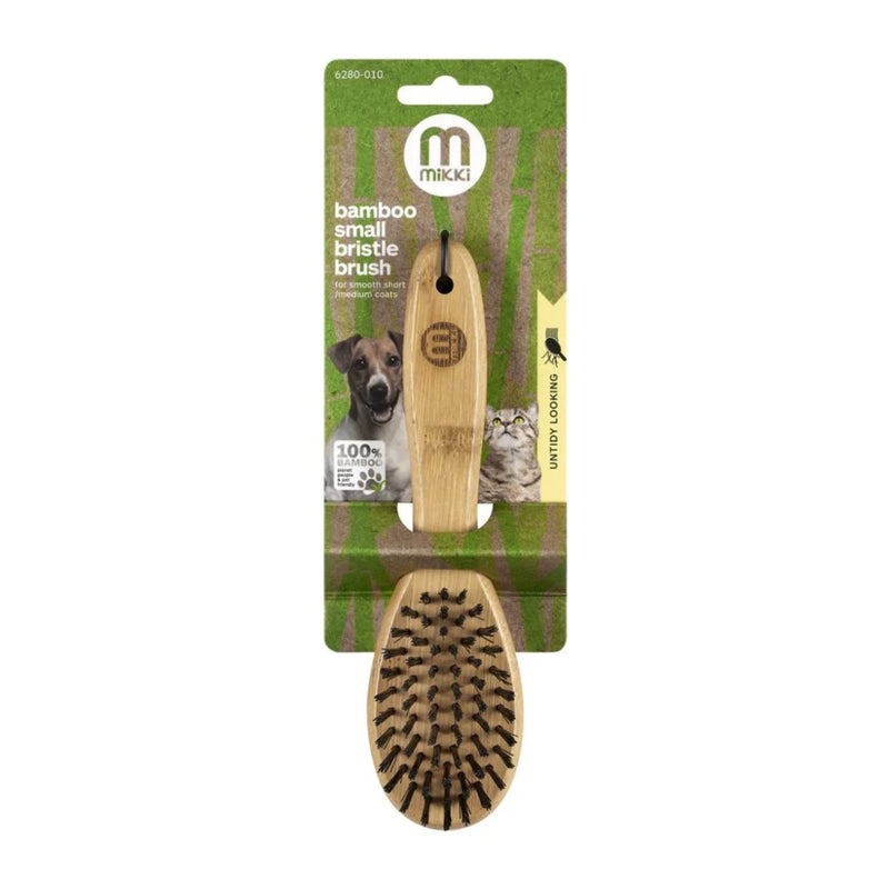 Mikki Bamboo Bristle Brush - Short Coats