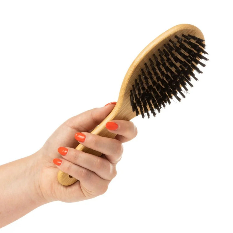 Mikki Bamboo Bristle Brush - Short Coats
