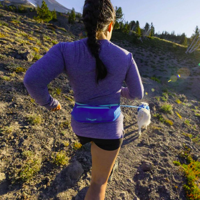 Ruffwear Trail Runner™ Running Belt – Hands-Free Dog Leash Waist Belt with Zippered Storage