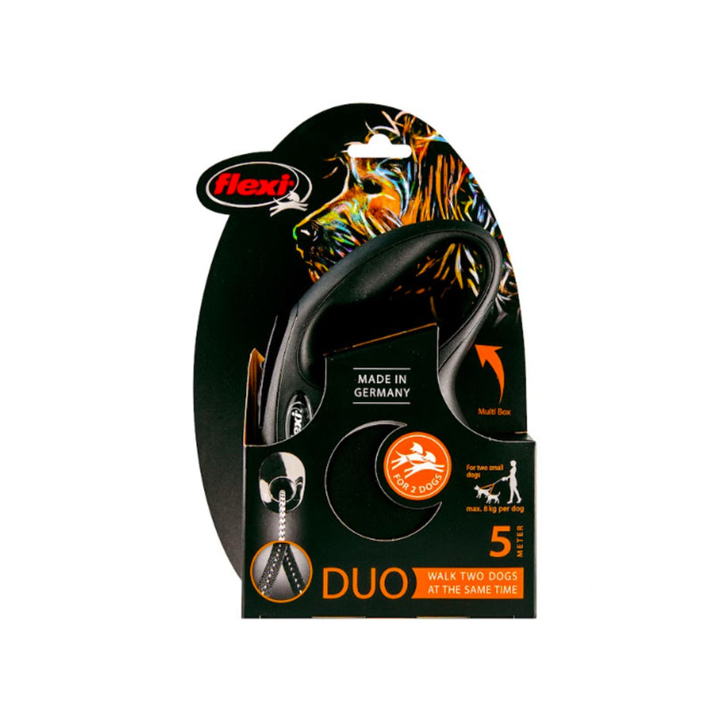 Flexi Classic M Duo Cord 5m