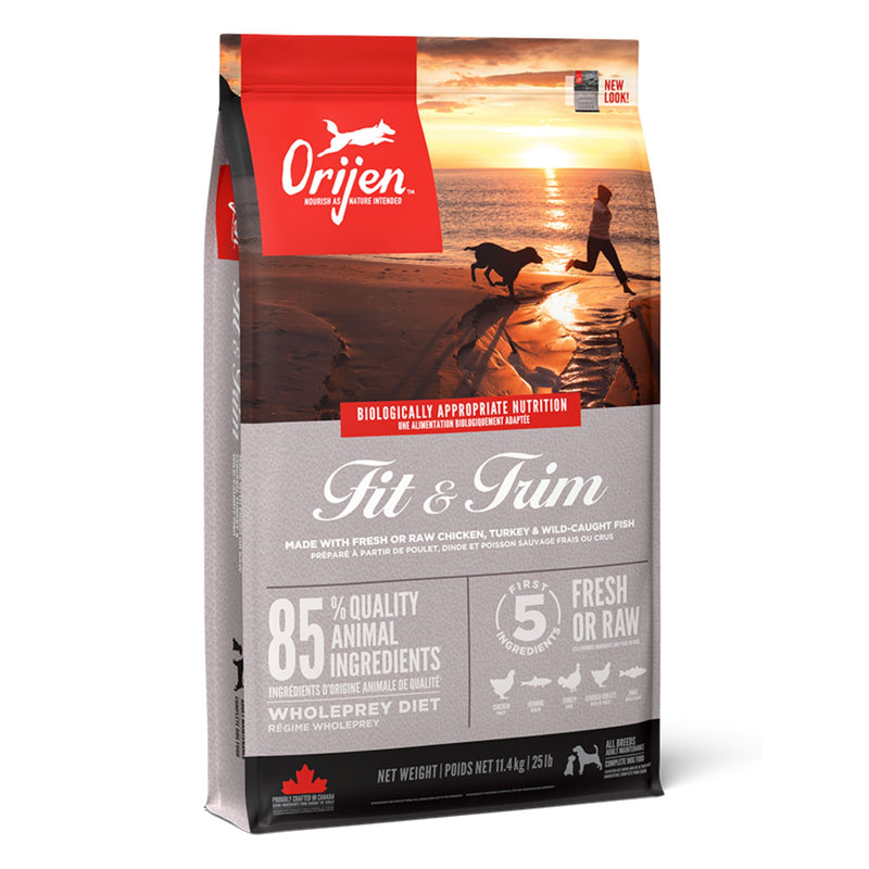 ORIJEN™ Fit & Trim Dry Adult Dog Food – Chicken, Turkey & Fish