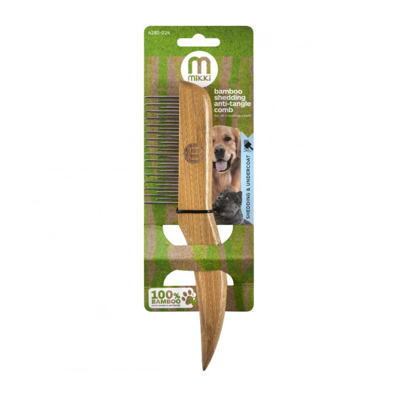 Mikki Bamboo Anti-Tangle Comb – Shedding
