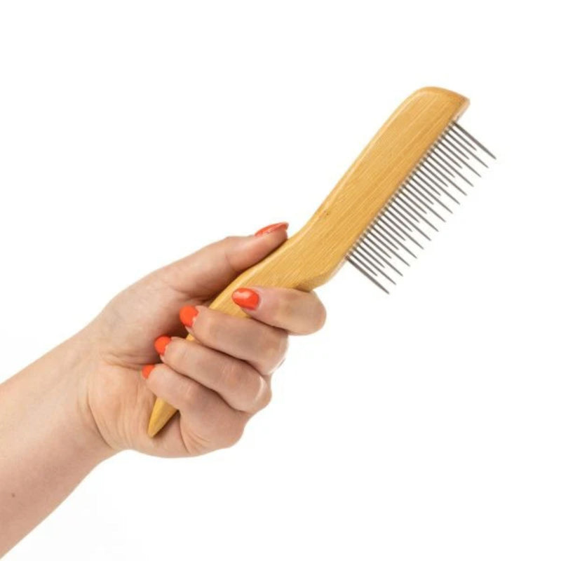 Mikki Bamboo Anti-Tangle Comb – Shedding
