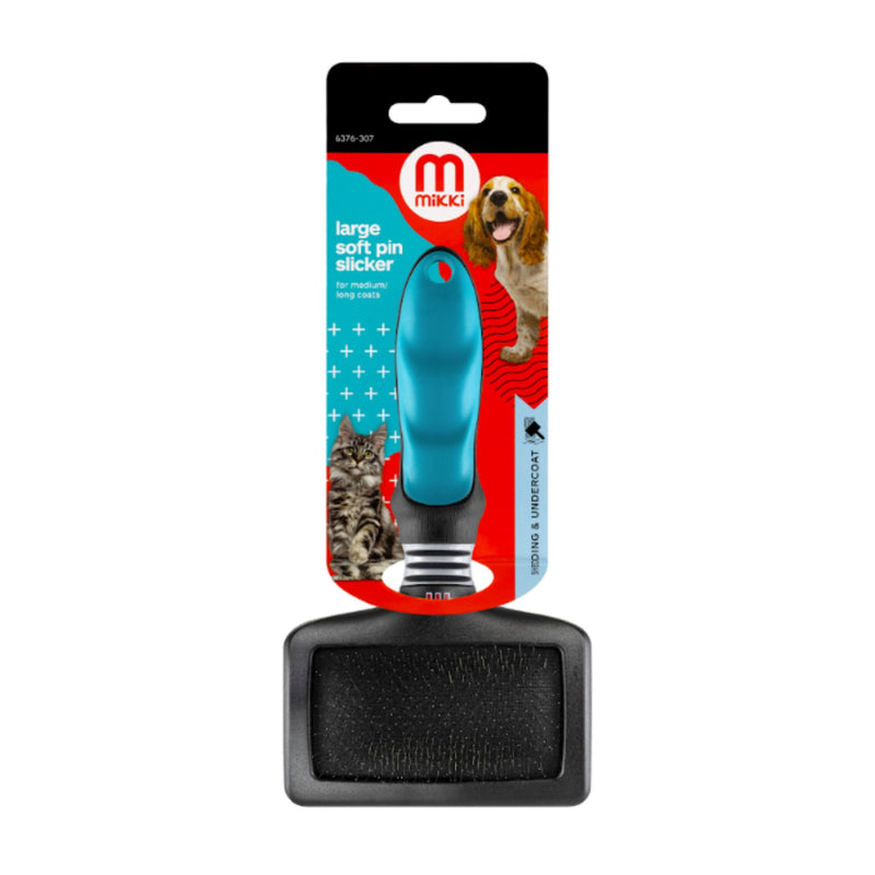 Mikki Soft Pin Slicker Brush