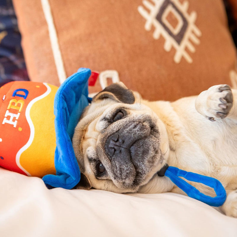 Dog’s Life Happy Birthday Hat Plush Toy