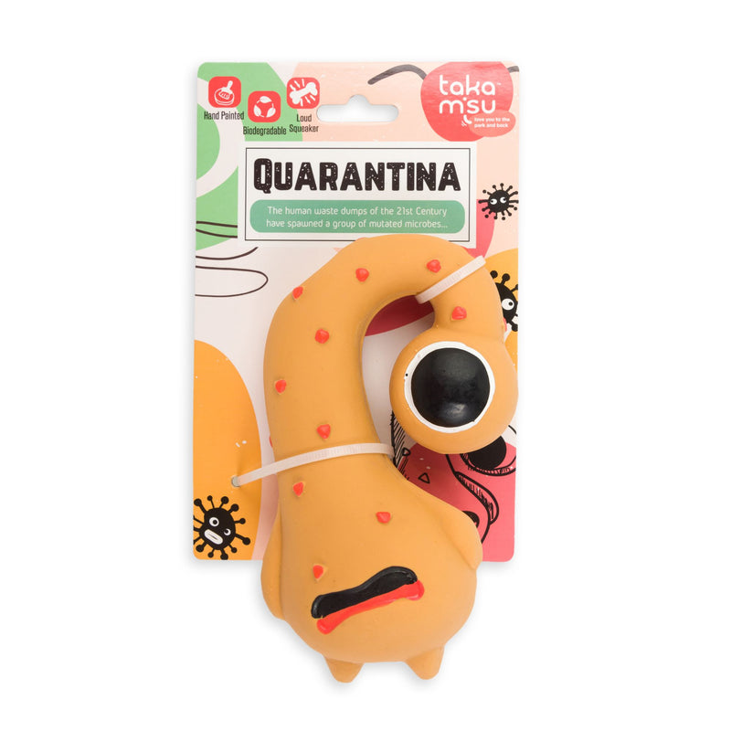 Takamisu Quarantina – Latex Rubber Dog Toy