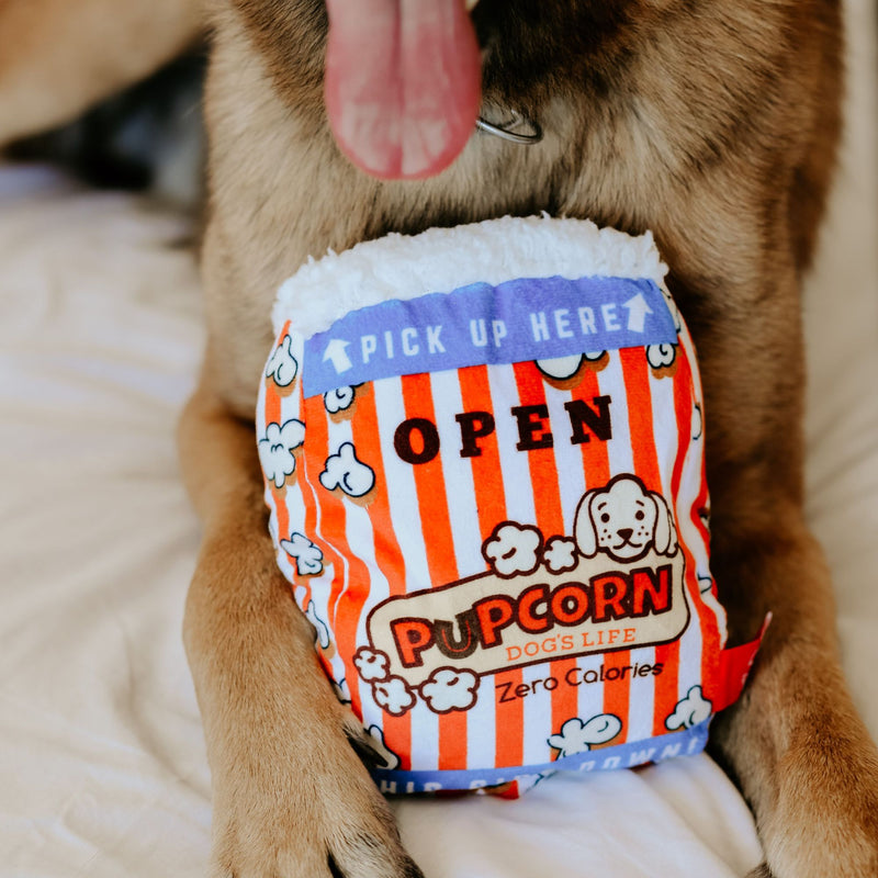 Dog’s Life Surprise Toy – The Pupcorn Plush Dog Toy