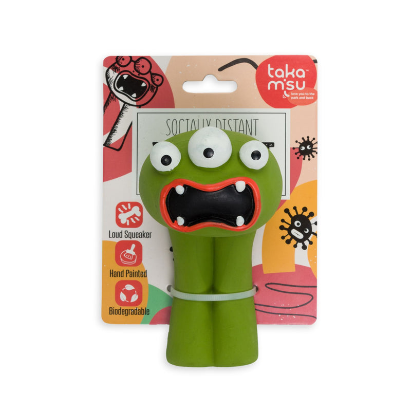 Takamisu Socially Distant Vincent – Latex Rubber Dog Toy