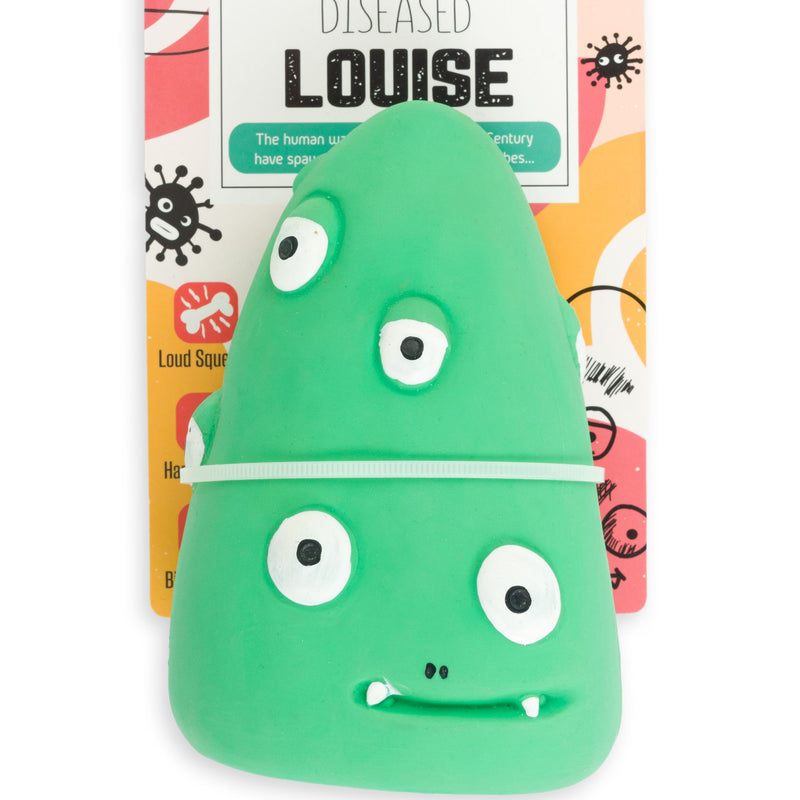 Takamisu Diseased Louise – Latex Rubber Dog Toy