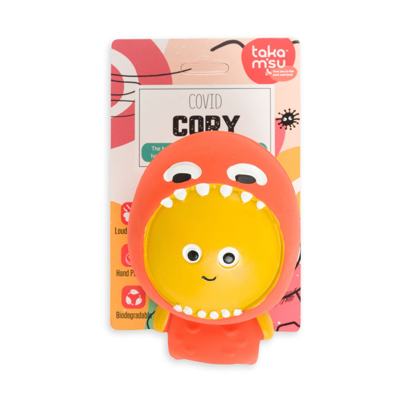 Takamisu Covid Cory – Latex Rubber Dog Toy