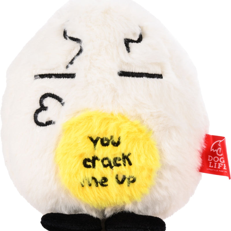 Dog’s Life Surprise Toy – Crack Me Up Egg Plush Dog Toy