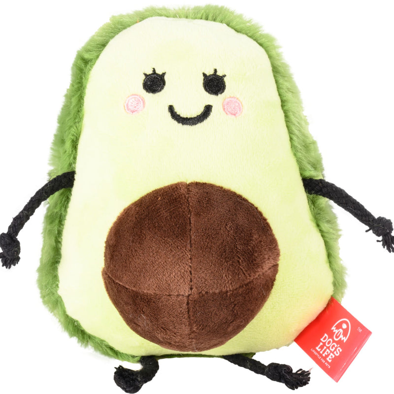 Dog’s Life Surprise Toy – Pregnant Avocado Plush Dog Toy