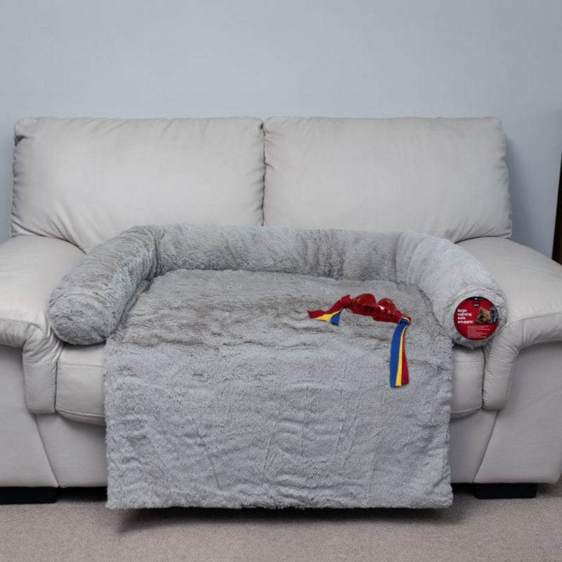 Mikki Sofa Snuggler Calming Pet Bed