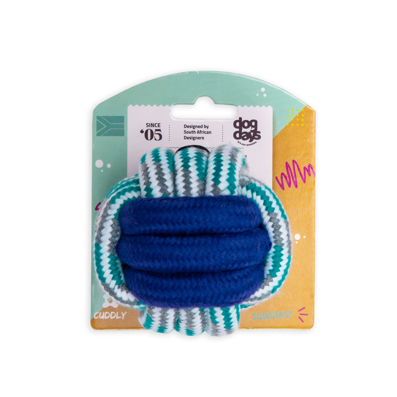 Dog Days Rope Ball Dog Toy 8cm