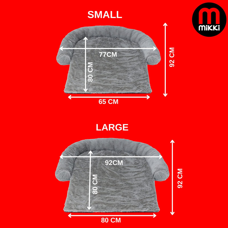 Mikki Sofa Snuggler Calming Pet Bed