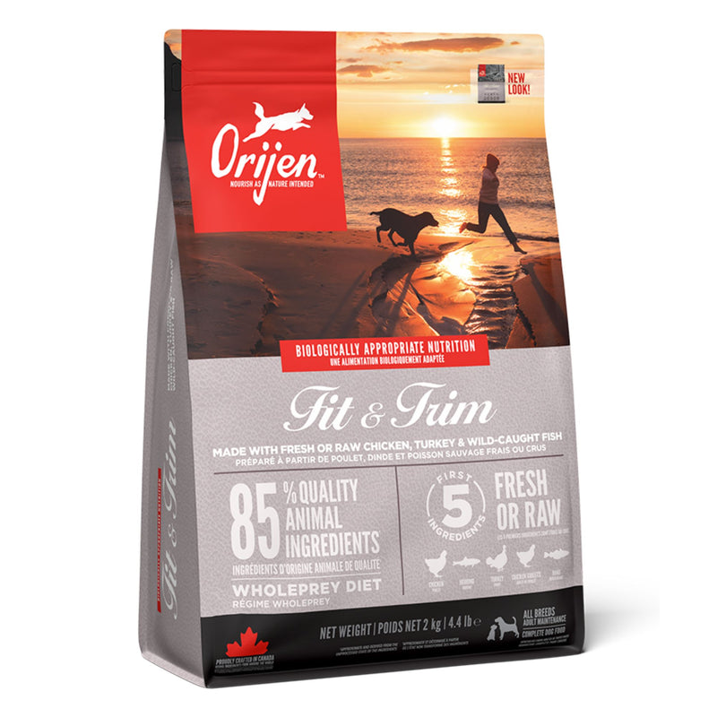 ORIJEN™ Fit & Trim Dry Adult Dog Food – Chicken, Turkey & Fish