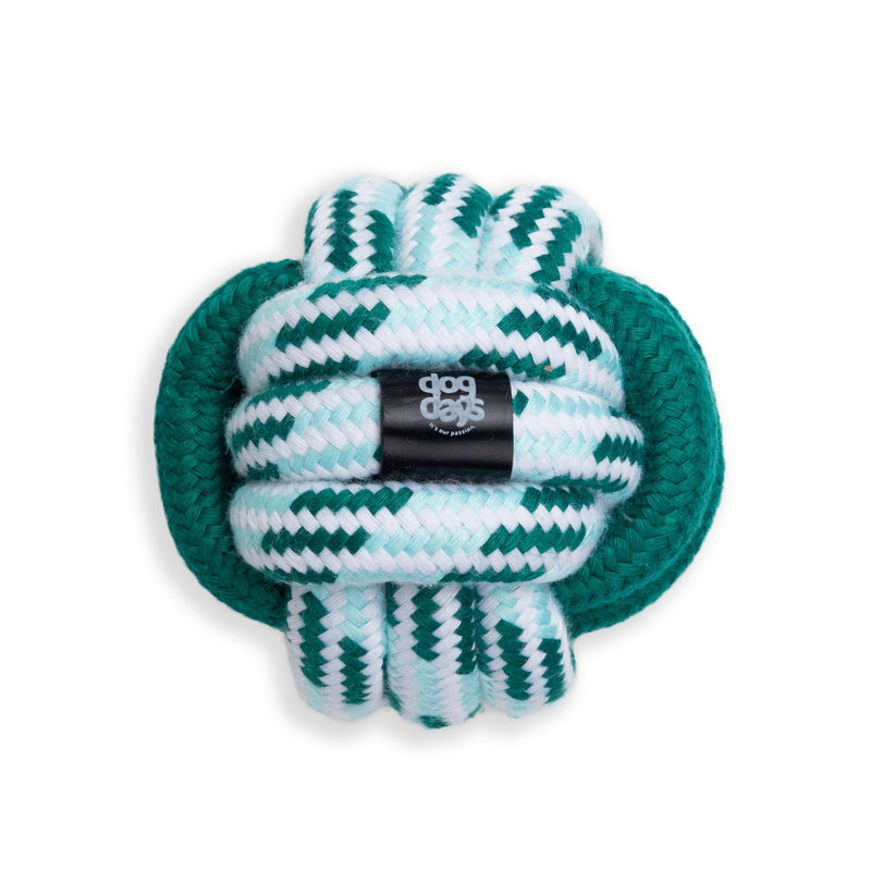Dog Days Rope Ball Dog Toy 8cm
