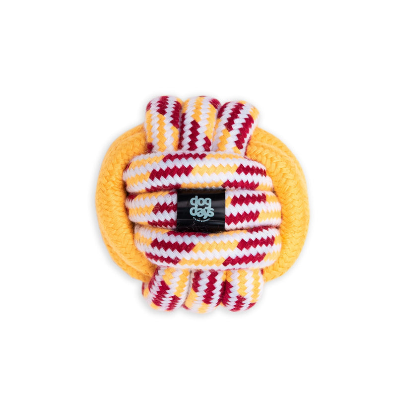 Dog Days Rope Ball Dog Toy 8cm