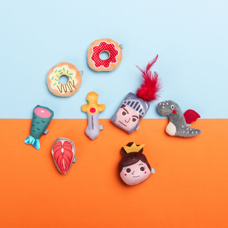 Cat’s Life Fairytale Prince & Sword Cat Toy Set