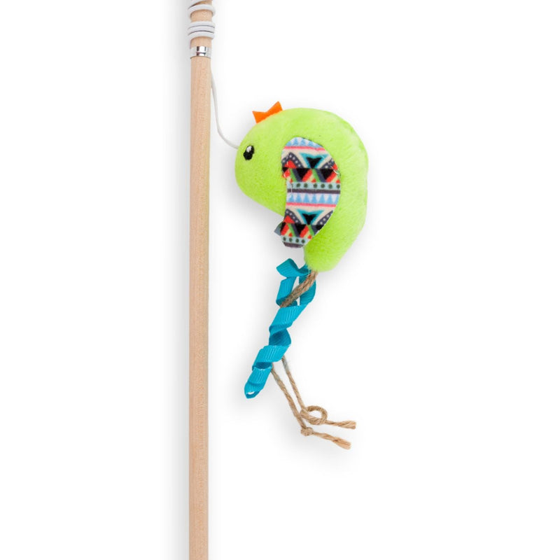 Cat’s Life Cat Dangler Bird Toy Blue Feather, 14cm