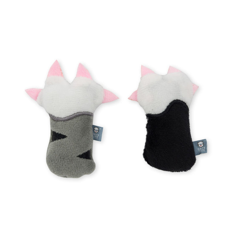 Cat’s Life Kittie Paws Paws Plush Catnip Toy for Interactive Play