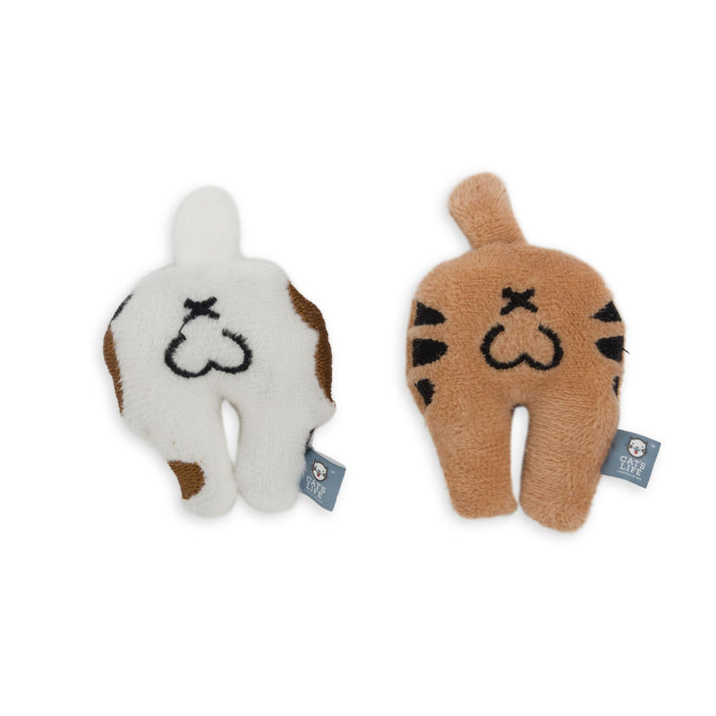 Cat’s Life Kittie Bum Bums Plush Catnip Toy for Cats