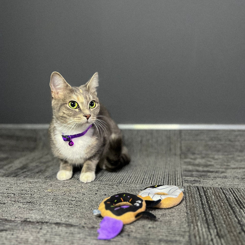 Cat’s Life Scary Bat & Mummy Donuts Plush Toy Combo