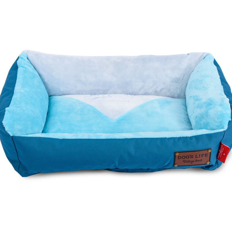 Dog's Life Winter Vintage Lounger Bed