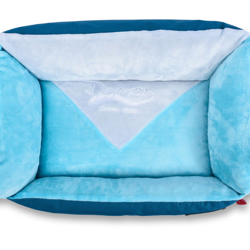 Dog's Life Winter Vintage Lounger Bed