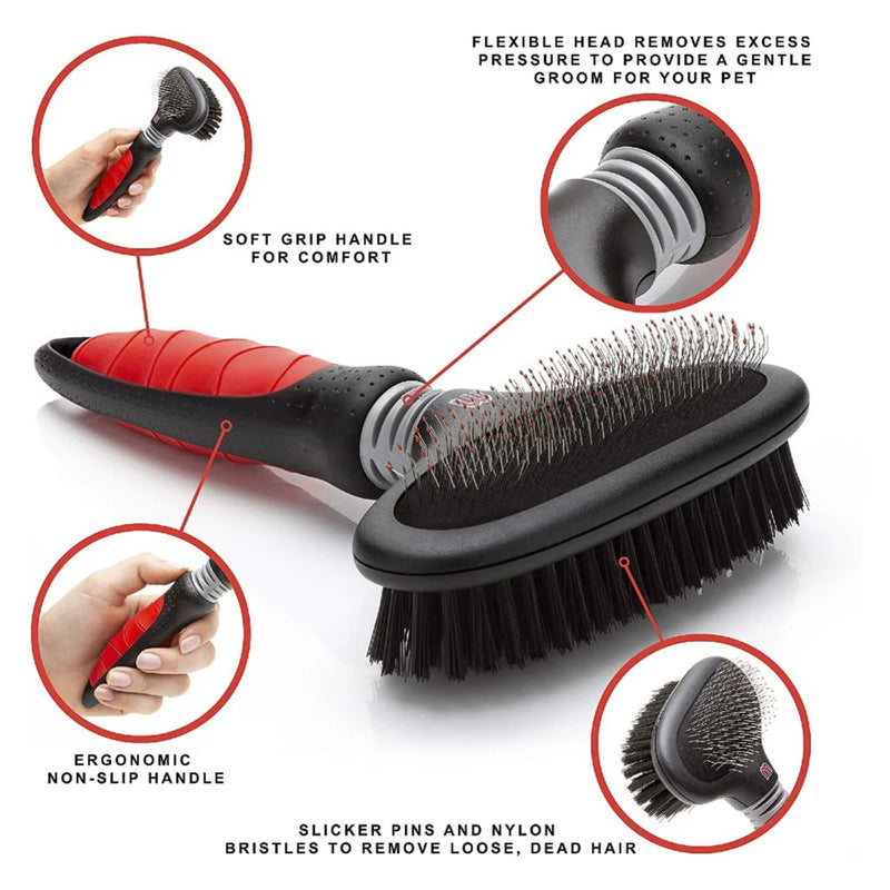 Mikki Dual Slicker Brush