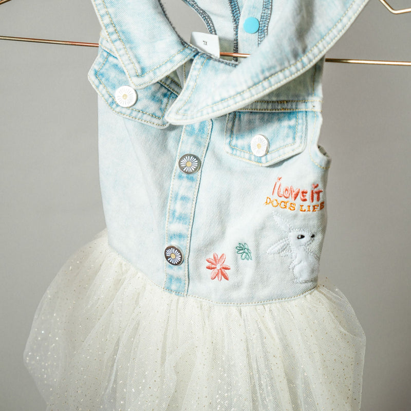 Dog's Life Denim Pawty Dress