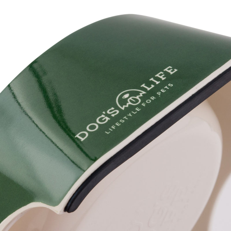 Dog's Life Stainless Steel Melamine Dog & Cat Bowl