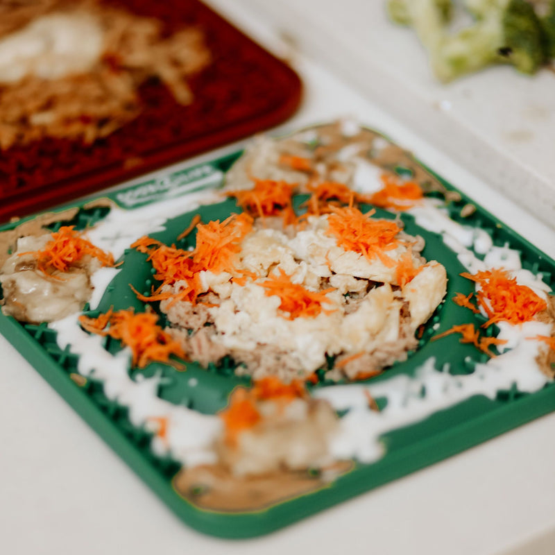 Dog's Life Lickalot OOXX Slow Feed Enrichment Mat for Dogs