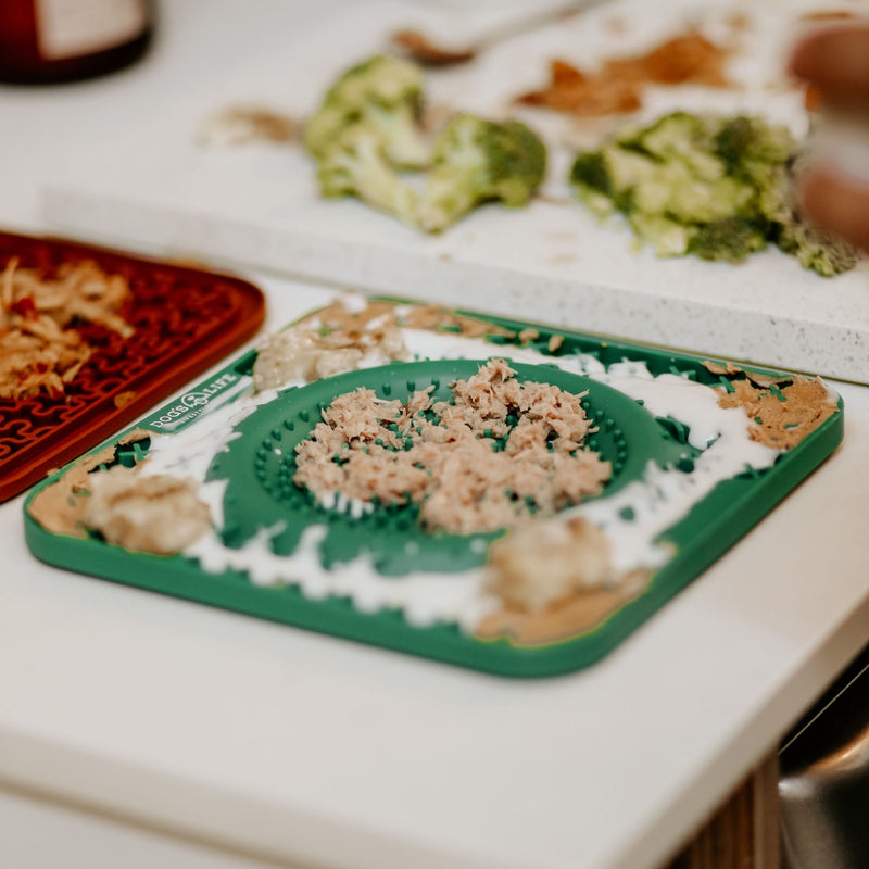 Dog's Life Lickalot OOXX Slow Feed Enrichment Mat for Dogs