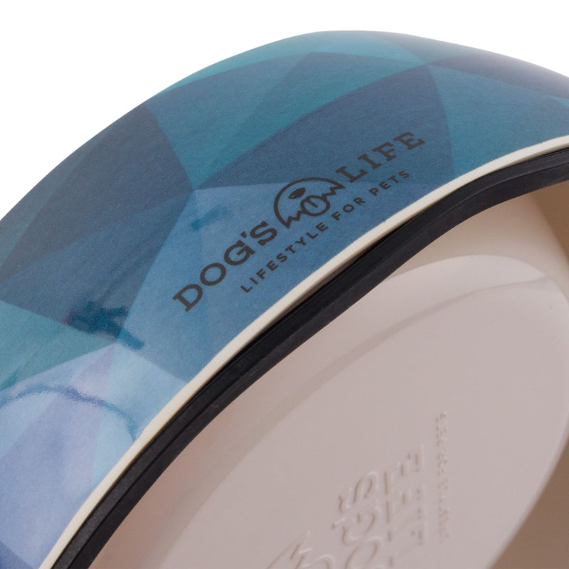 Dog's Life Stainless Steel Melamine Dog & Cat Bowl