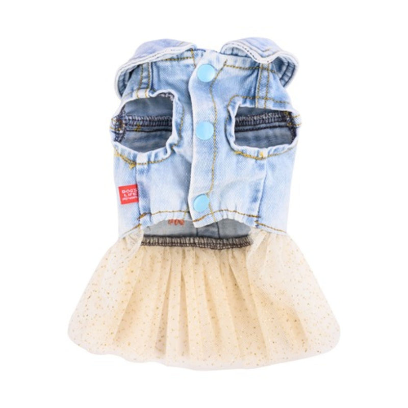 Dog's Life Denim Pawty Dress