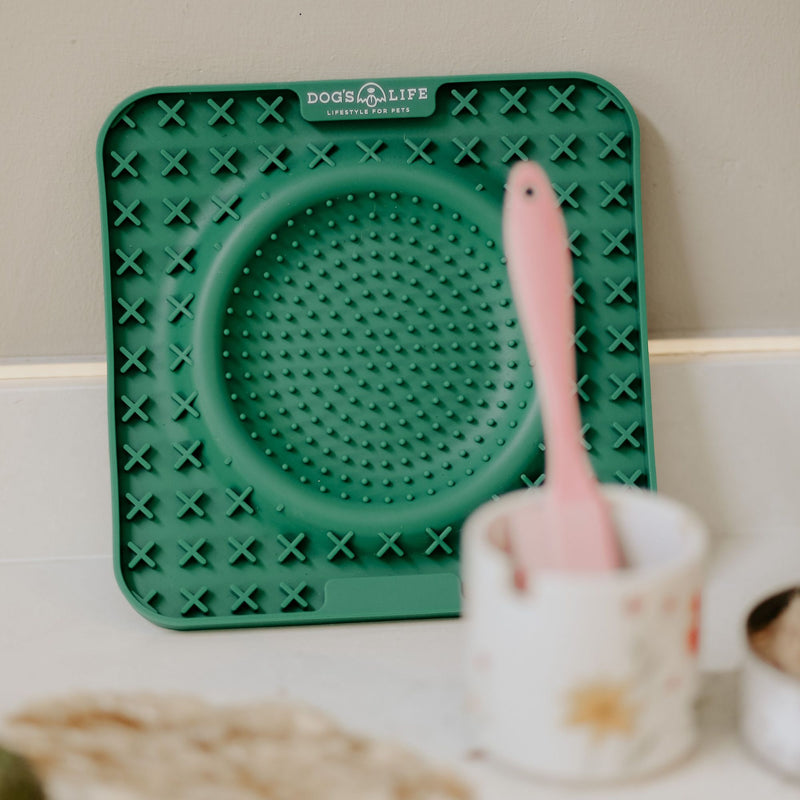 Dog's Life Lickalot OOXX Slow Feed Enrichment Mat for Dogs