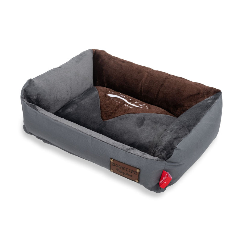 Dog's Life Winter Vintage Lounger Bed