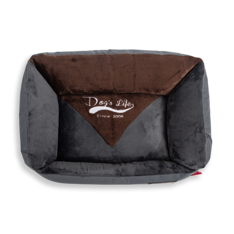 Dog's Life Winter Vintage Lounger Bed