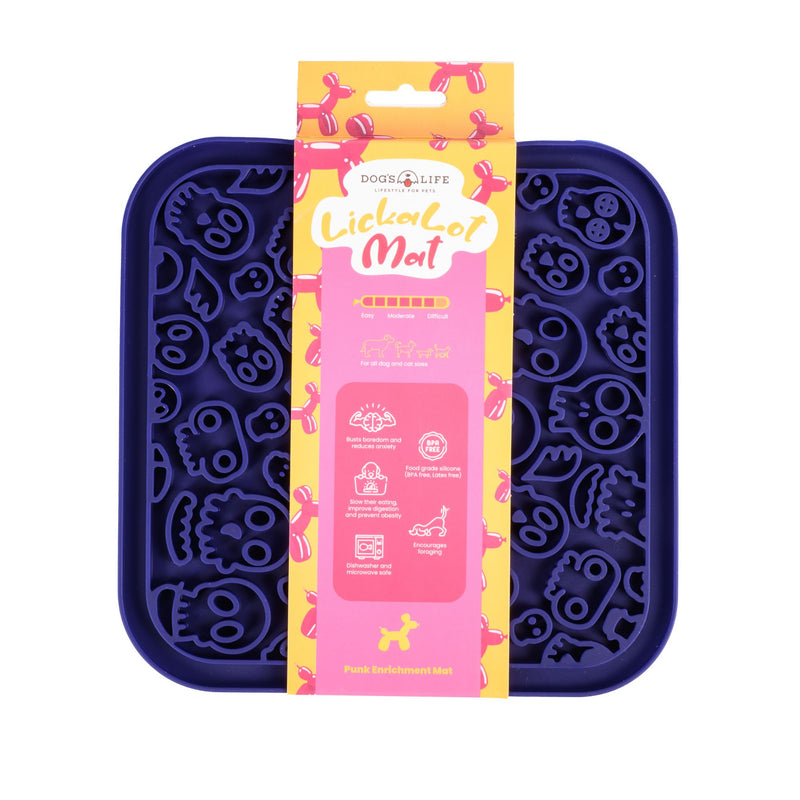 Dog's Life Lickalot Puzzles Slow-Feeding Mat