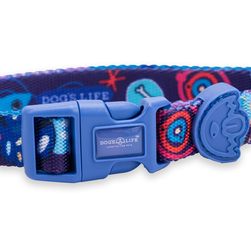 Dog's Life Designer Pooch Collar Double-Sided Stylish Dog Collar