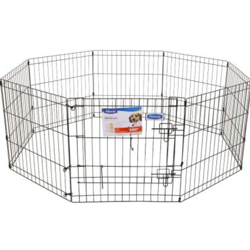 Petmate Exercise Pen with Door – Portable Indoor & Outdoor Enclosure for Pets