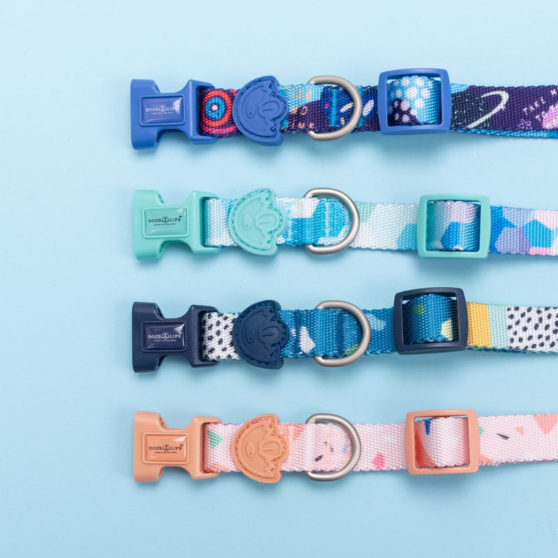 Dog's Life Designer Pooch Collar Double-Sided Stylish Dog Collar