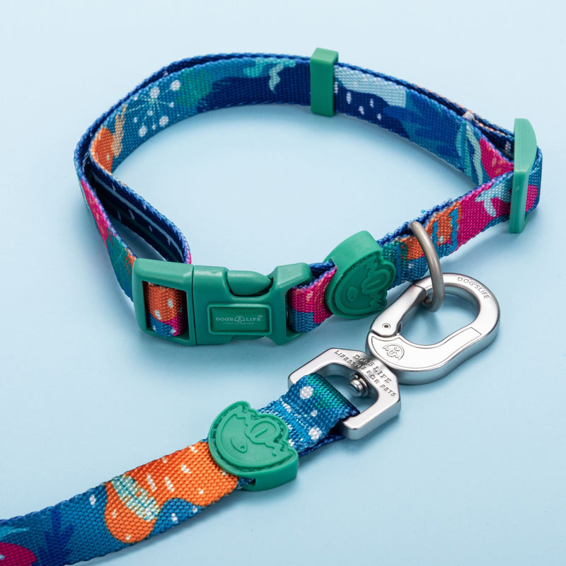 Dog's Life Designer Pooch Collar Double-Sided Stylish Dog Collar