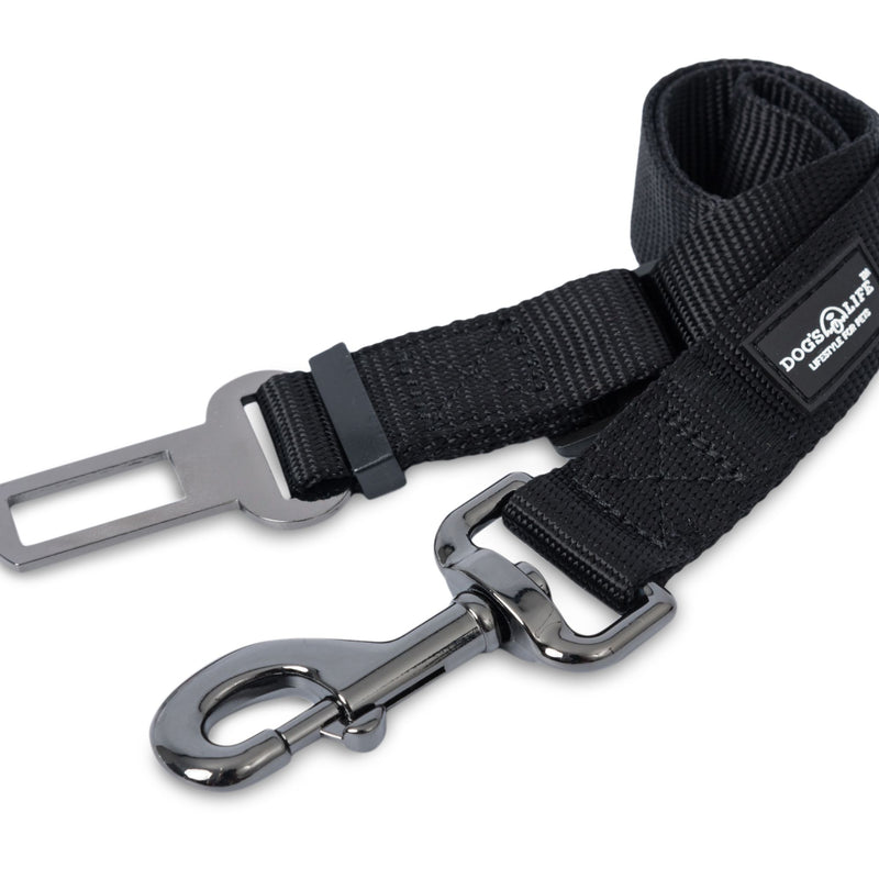 Dog's Life Reflective Supersoft Webbing Seat Belt Leash