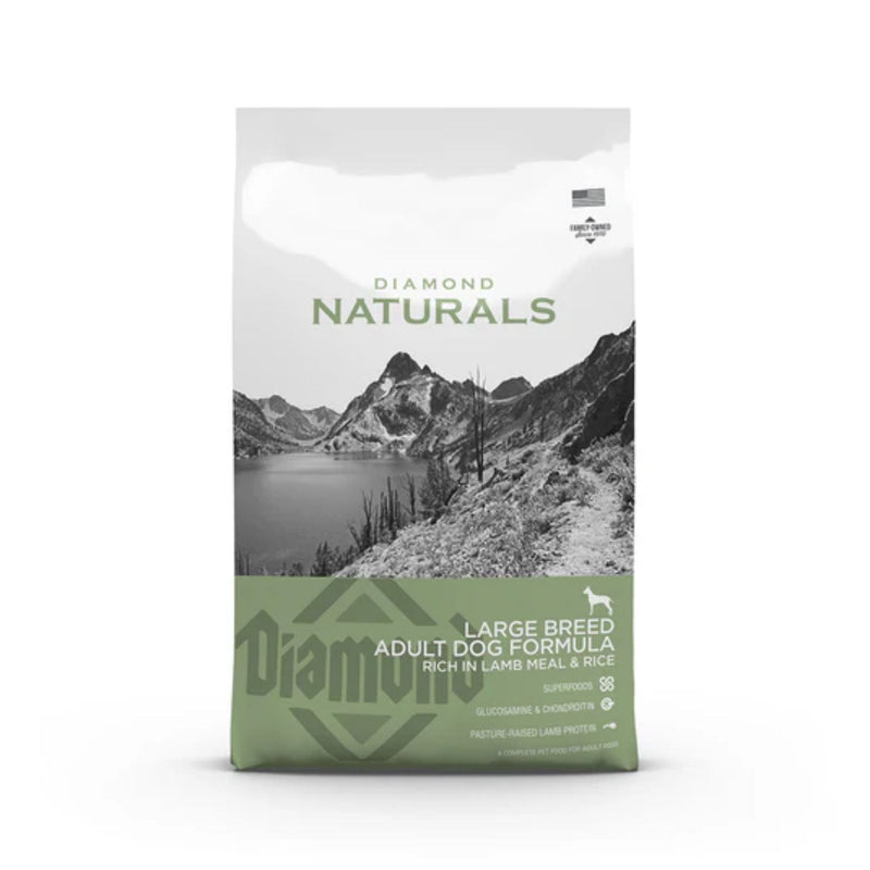 Diamond Naturals Large Breed Adult Dog Formula – Lamb Meal & Rice