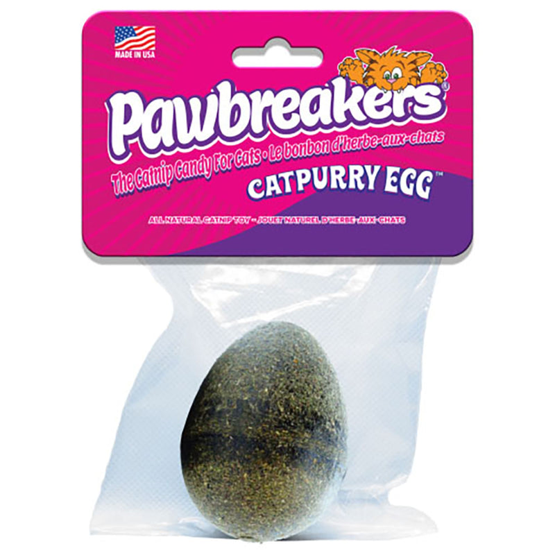 Pawbreakers Catpurry Egg Natural Catnip Toy & Treat for Cats