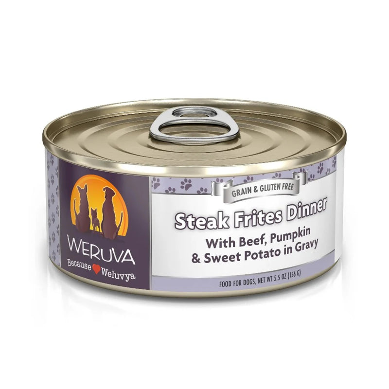Weruva Steak Frites Grain-Free Canned Dog Food