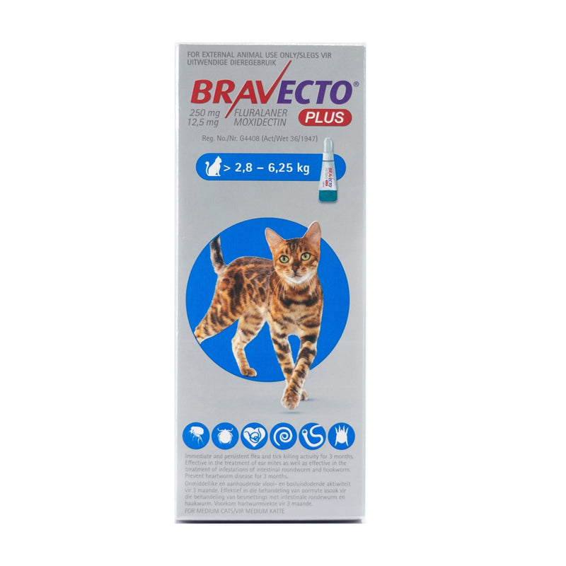 Bravecto Plus Spot-On for Cats
